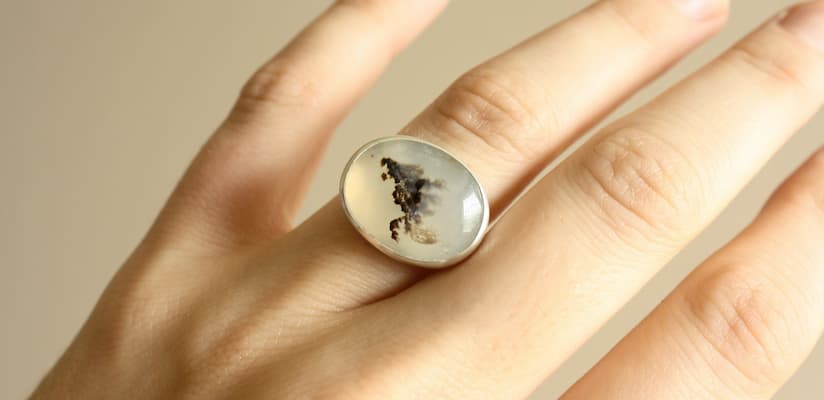 تصویر 2 از قیمت عقیق شجره بهاری + خرید باور نکردنی